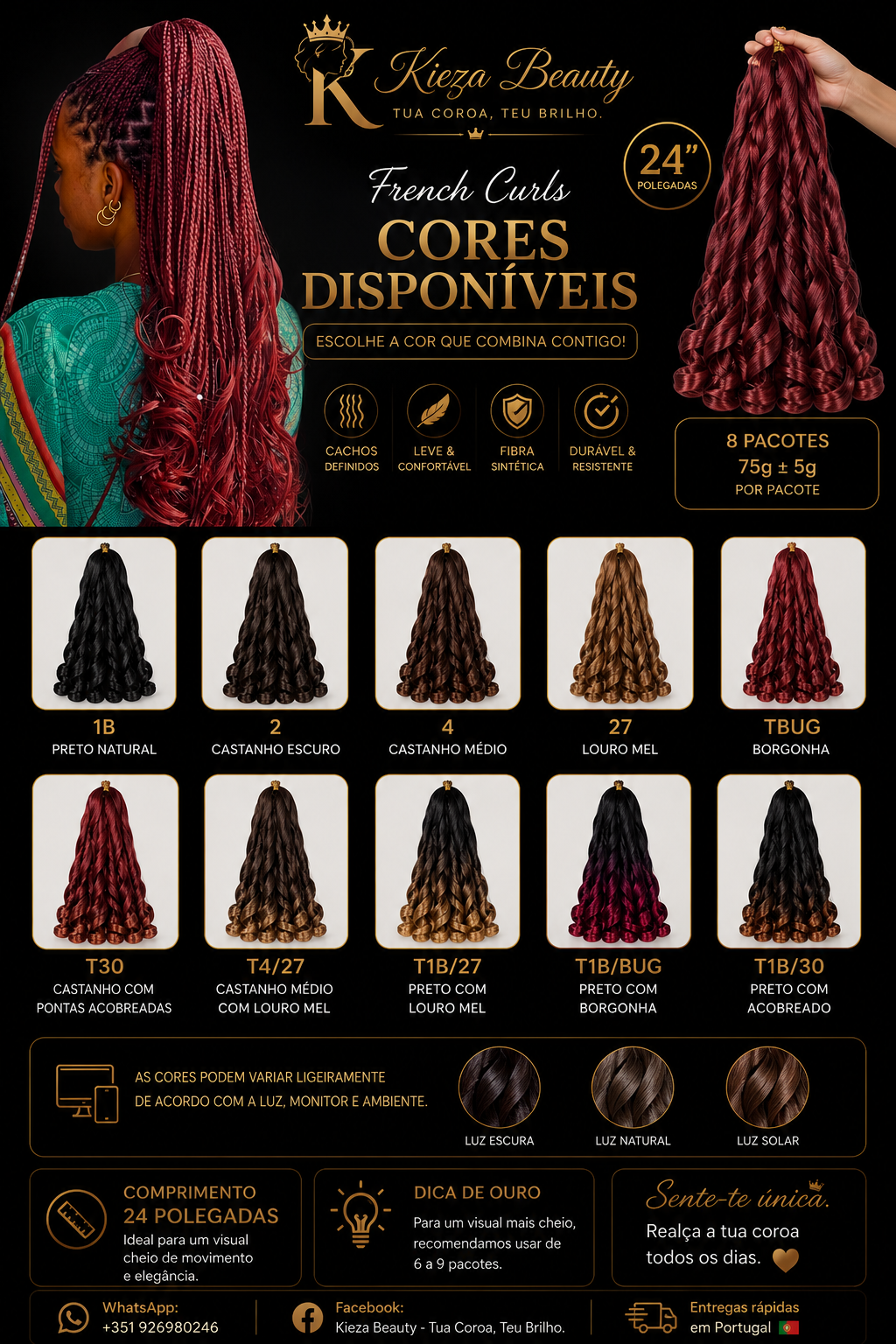 CACHOS FRANCESES — French Curls 24