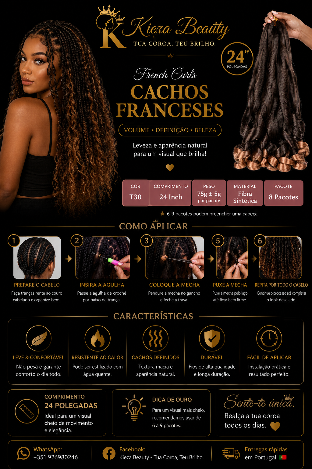 CACHOS FRANCESES — French Curls 24